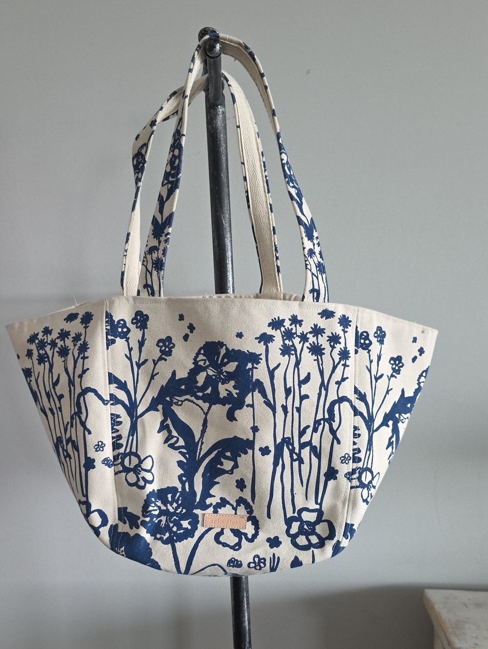 erin flett Flaggy Meadow Boho Tote Bag
